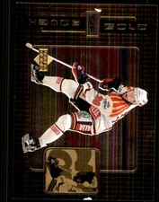 1999-00 Upper Deck Swedish Hockey League Hands of Gold Jan Larsson Brynas IF