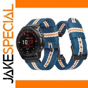 Garmin Fenix 7X 6X 5X QuickFit Nylon Strap - Zdjęcie 1 z 44