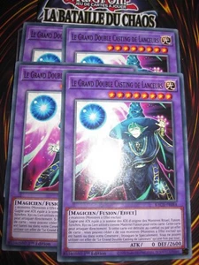YU-GI-OH! LOT (4 CARTES) LE GRAND DOUBLE CASTING DE LANCEURS BACH-FR084 NEUF ED1 - Picture 1 of 1