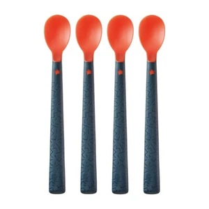 Tommee Tippee Design Heat Sensitive Feeding Spoons 4Pk Baby Feeding Weaning 4m+ - Picture 1 of 2