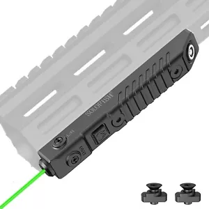 SOLOFISH Low Profile Green Laser Sight M-Lok Rail Magnetic Rechargeable - Picture 1 of 6
