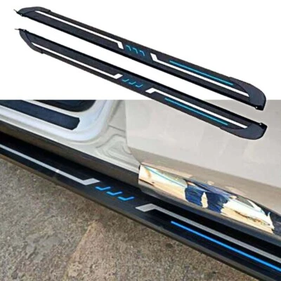 2 piezas para Cadillac XT5 2016-2023 estribo pedal lateral fijo barra Nerf Foto 1 de 4