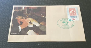 Australia FDC 1984 AUSIPEX ‘84 UPU Day - Picture 1 of 4