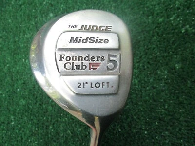 Golf Founders Club The Judge Midsize 5 Wood 21* Aldila S Graphite Jumbo Lamkin  - Image 1 of 4
