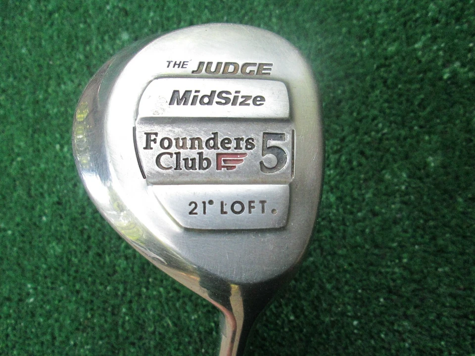 Golf Founders Club The Judge Midsize 5 Wood 21* Aldila S Graphite Jumbo Lamkin  - Image 1 of 4