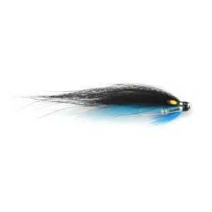 Schwarz Blau Schleife Flasche Tube Fliege Lachs Meerforelle Fliegen (8er-Pack) - Bild 1 von 9