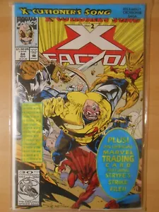 NEW X-Factor Key Comic #84 X-cutioner's Song Part 2 (Marvel 1992) SEALED Polybag - Picture 1 of 1