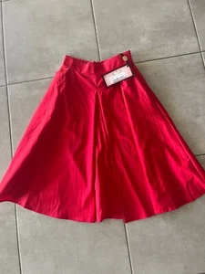 Kitten D’Amour red skirt size 6 (fits 8) brand new with tags - Picture 1 of 7