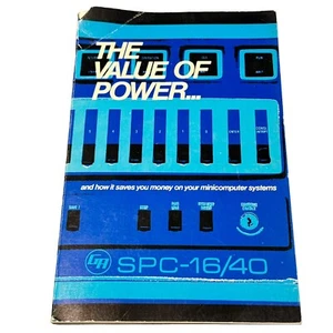 The Value Of Power And How It Saves You Money On Your Minicomputer Systems 1972 - Afbeelding 1 van 7