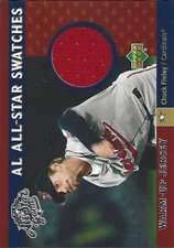 2002 Upper Deck AL All-Star Swatches Chuck Finley Relic #ASA-CF St. Louis