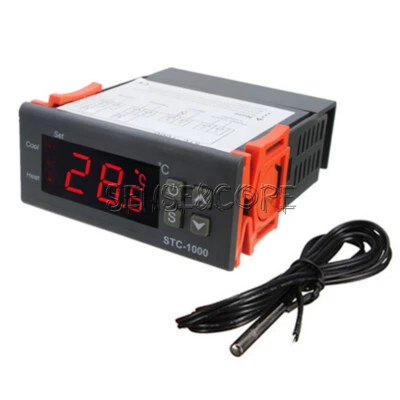 All-Purpose STC-1000 AC/DC 24V Digital Temperature Control Sensor Thermostat- - Image 1 of 4