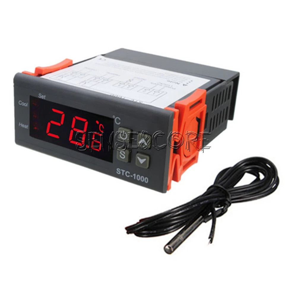 All-Purpose STC-1000 AC/DC 24V Digital Temperature Control Sensor Thermostat- - Image 1 of 1