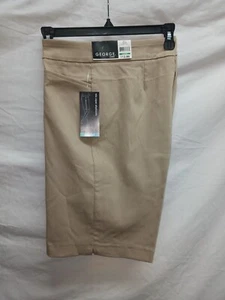 George, Bermuda Shorts, Tan, LG 12/14 - Picture 1 of 3
