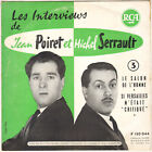 JEAN POIRET & MICHEL SERRAULT "INTERVIEWS 3" 25 cm 1955 RCA 130 044