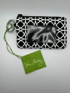 Vera Bradley Zip Id Case Night And Day with Key Ring 5.0"x3.0" - Picture 1 of 2