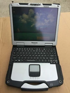 PANASONIC CF-30 TOUGHBOOK 1.66GHZ LAPTOP CF30 RUGGED TOUGH BOOK BACKLIT WIN XP - Picture 1 of 10