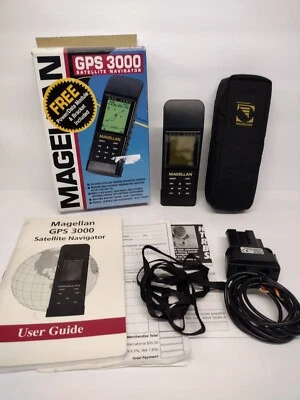 Nice Vintage MAGELLAN GPS Bundle with 12volt car adapter! - Image 1 of 4