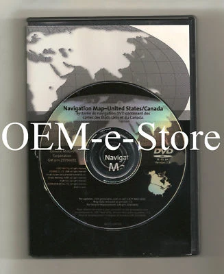 2007 2008 2009 2010 Cadillac Escalade EXT ESV Hybrid GPS Navigation DVD Map v7.3 - Image 1 of 4