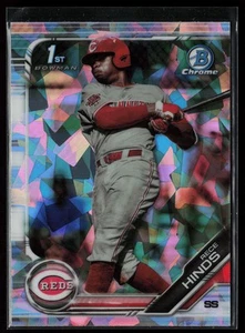 2019 Bowman Draft Sapphire Edition Rece Hinds #BDC-131 Cincinnati Reds - Picture 1 of 2