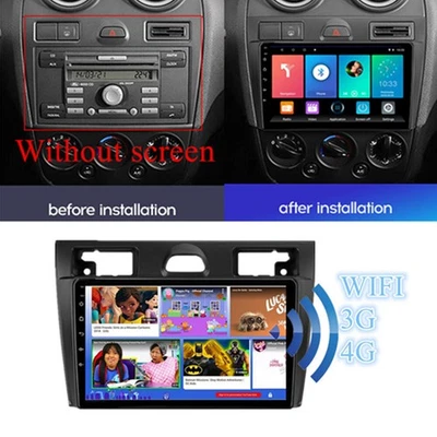 9" Car Stereo Radio GPS Navigation 2+32G FM For Ford Fiesta Mk VI Mk5 2002-2008 - Image 1 of 4