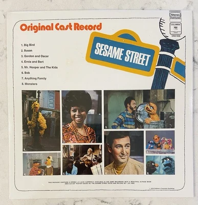 Sesame Street original cast record, - Factory Sealed 1970 LP RECORD CR21530 - Image 1 of 3