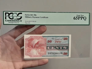 MPC 661 Fifty Cent PCGS 65 PPQ - Picture 1 of 4