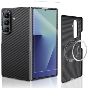 Funda Docarbofi para Samsung Galaxy Z Fold 7, Funda Fibra de Carbono para Z Fold 7, U... - Imagen 1 de 7