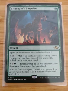 MTG Smuggler's Surprise 0180 Outlaws of Thunder Junction M/NM kostenlos UK P&P - Bild 1 von 2