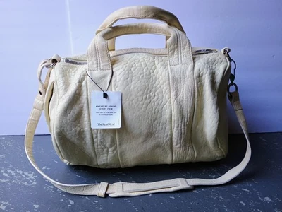 Alexander Wang Rocco Bag Purse Off White Studded Bottom Crossbody Strap - Image 1 of 4