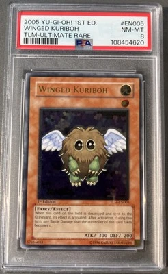 Winged Kuriboh (UTR) TLM-EN005 The Lost Millennium 1st Edition PSA 8 - Image 1 of 2