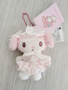 Sanrio My Melody♡Mascot holder White Strawberry 50th Collection goods Japan cute - Picture 1 of 13