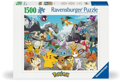 Ravensburger 1500 Piece Jigsaw Puzzle - Pokemon Classics - image 1 of 2