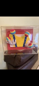 Rare Diorama Fabric Sculpture “The Juggler” by Helene & Bill Leonardi - 1986 - Picture 1 of 4