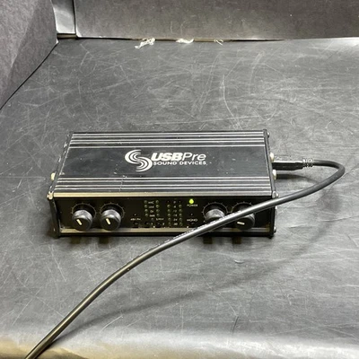 Sound Devices USBPre Audio Interface Device - Works Well - Image 1 of 4