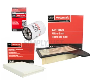 For Ford Mustang 2015 - on Coyote V8 5.0L Service kit Air Oil Pollen Filter New - Picture 1 of 5