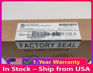 NEW Sealed 5069-OW16 Allen Bradley AB Compact 5000 Relay Output Module 5069OW16 - Picture 1 of 3