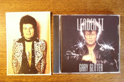 GARY GLITTER LEADER II GREATEST HITS GLITTER BAND PANINI POP STARS MINI POSTER - Bild 1 von 4