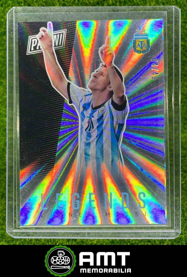 2017 Panini National Convention #SP3 Lionel Messi Legends Rainbow Spokes 34/49 - Image 1 of 3
