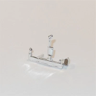 Corgi Toys   67 72 74 Ford 5000 Super Major Tractor Chrome Exhaust Unit - Image 1 of 4