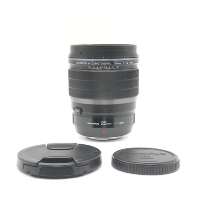 EXC- Olympus M.Zuiko Digital ED 25mm f/1.2 PRO Lens #392 - Image 1 of 4