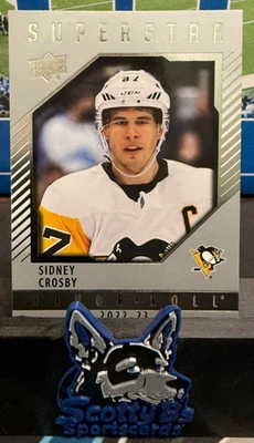 2022-23 Upper Deck Series 1 - "Honor Roll" Sidney Crosby #HR-9 - Penguins - Image 1 of 2