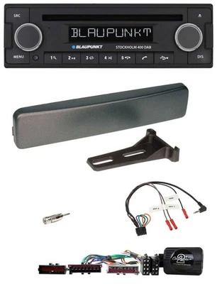 Blaupunkt Lenkrad Bluetooth DAB CD USB Autoradio für Ford Mondeo Focus anthrazit - Bild 1 von 4