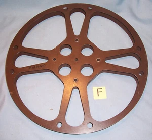 16 mm 1600 Fuß 13,75 Zoll Goldberg Bros Filmprojektor Aufnahme Rolle - Bild 1 von 5