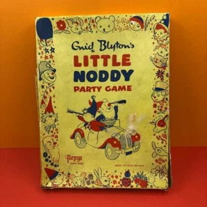 Vintage Enid Blyton Little Noddy Toyland Pepys Paper Boxed Party Game 1950s - Picture 1 of 6