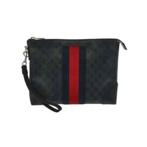 Gucci GG Supreme Canvas Clutch 523603 - Picture 1 of 9