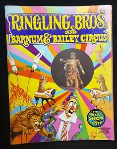 1973 - 103rd Ringling Bros. and Barnum & Bailey Circus programa de gran tamaño - Imagen 1 de 2