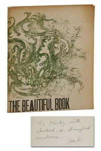 The Beautiful Book by JACK SMITH ~ SIGNED First Edition 1962 Artist's Book 1st - Imagen 1 de 8