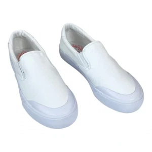Lugz Women Size 11 Clipper Protege Classic Slip On White Sneakers Casual Shoes - Picture 1 of 8