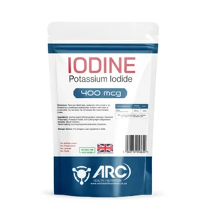 Iodine supplement tablets - Iodine 400mcg High Strength, Made in UK - Picture 1 of 9