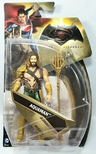 DC Batman vs Superman AQUAMAN Gold Action Figure 2015 - Picture 1 of 2